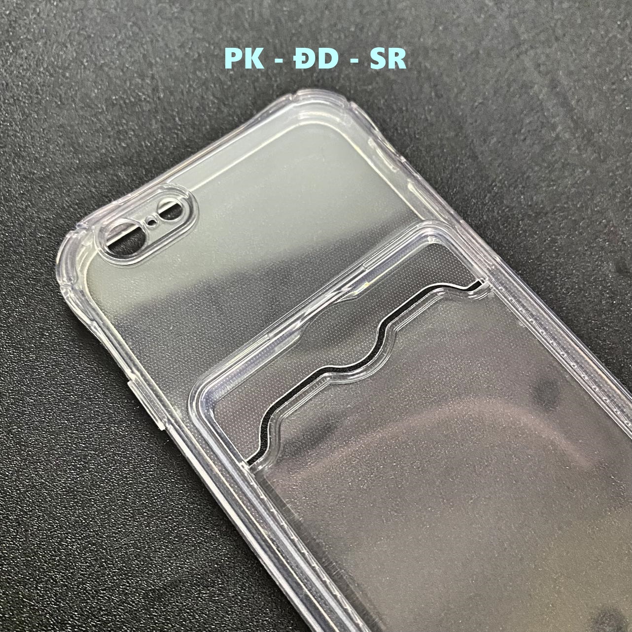 Ốp Lưng iPhone 6 - 6s Dẻo Trong Chống Sốc Đựng Card