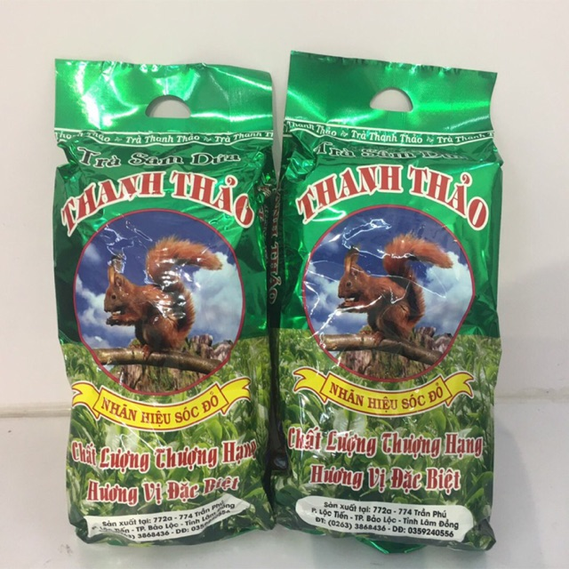 TRÀ SÂM DỨA THANH THẢO ( GÓI 350G )- date mới/ TRÀ SÂM DỨA
