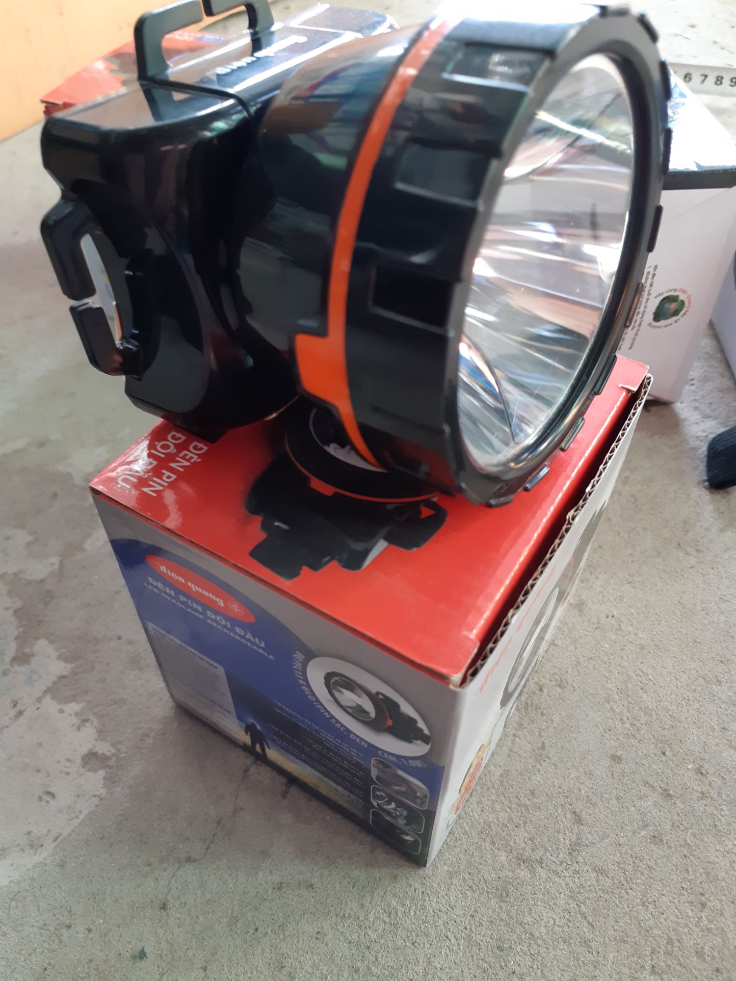 Đèn pin đội đầu ĐIỆN QUANG 1.0W