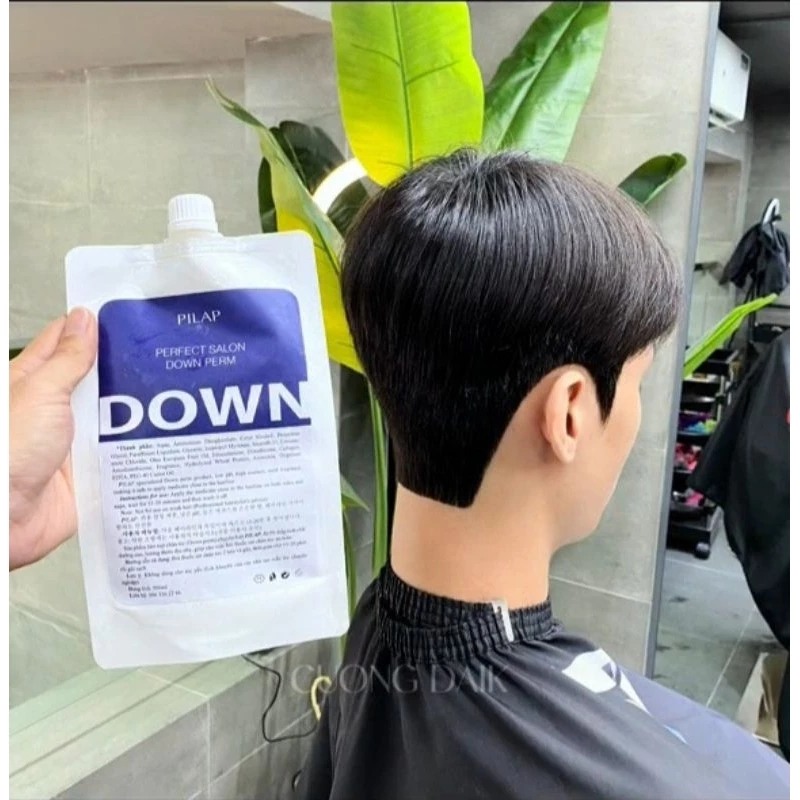 Kem ép side tóc Down Perm 500gr, cho cả nam và nữ, tạo kiểu tốt mùi thơm dễ chịu, tiết kiệm