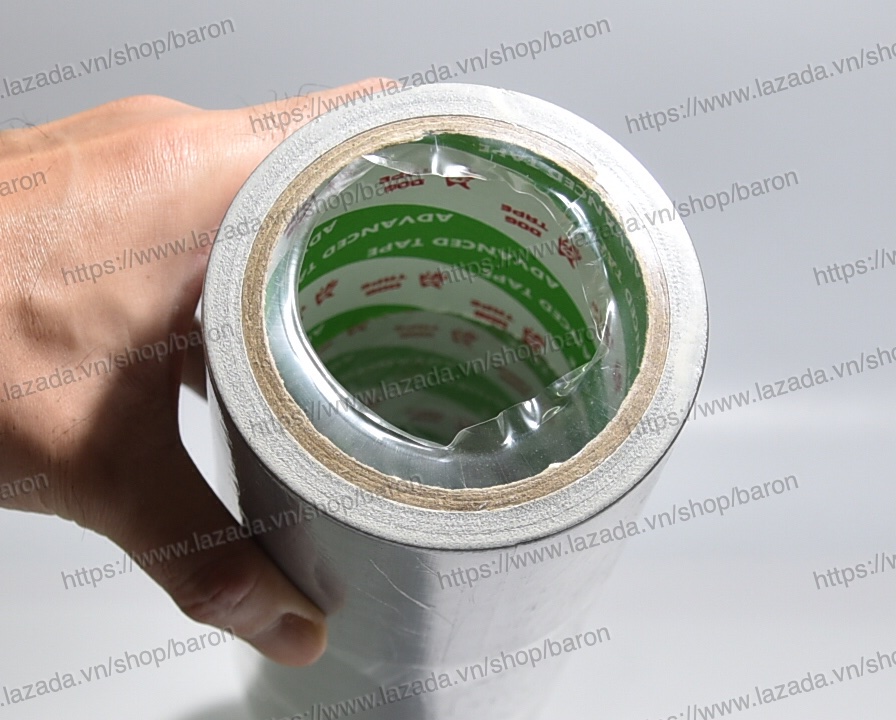 [HCM]1 Cây (3 Khoanh) Băng Keo Bố (Vải) XÁM 1 Mặt 10F