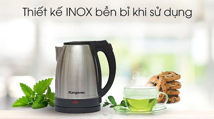 Ấm Đun Siêu Tốc Kangaroo KG338 (1.8L)