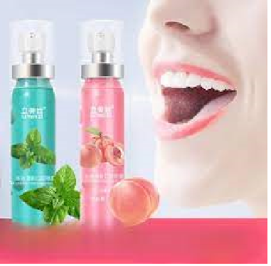 Xịt Thơm miệng Heyxi vị đào và bạc hà Thơm Mát