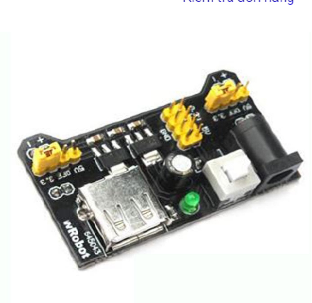 Vỉ Nguồn 5v/3.3v cắm trên Board Test mb-102