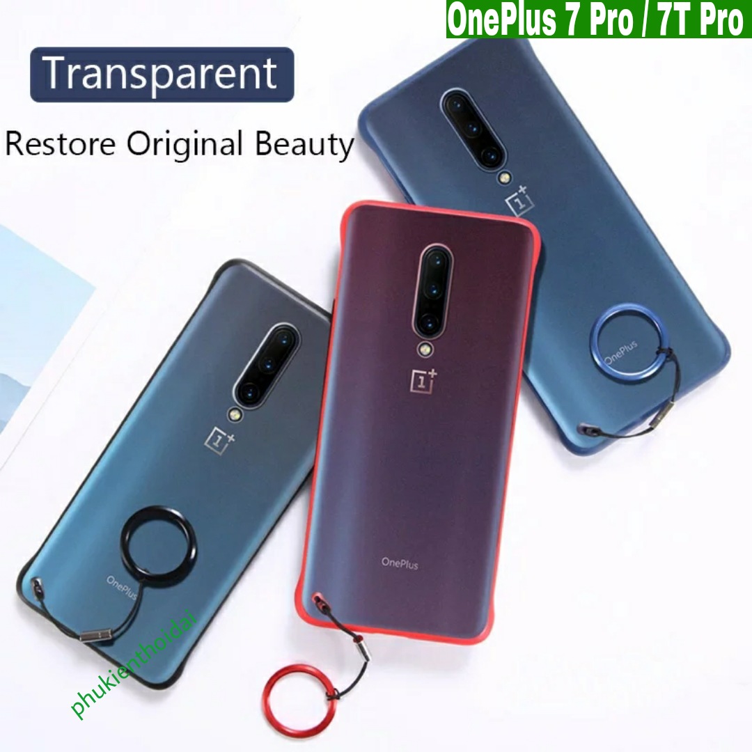Ốp lưng Nhám Mờ OnePlus 7 Pro / 7T Pro siêu mỏng không bo viền