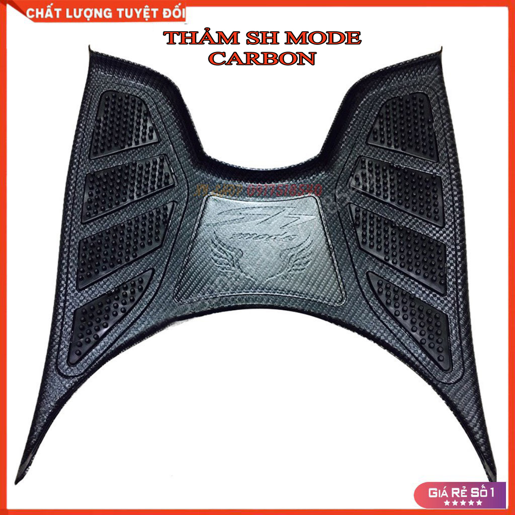 THẢM ĐỂ CHÂN CARBON XE SH MODE 2015-2019 ( HÀNG ARTISTAR)