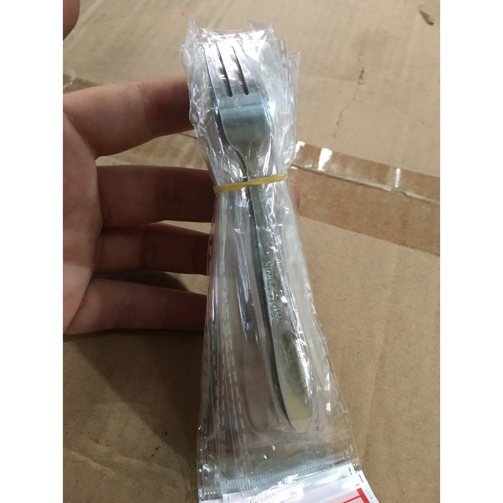 Dĩa inox ăn hoa quả đa năng