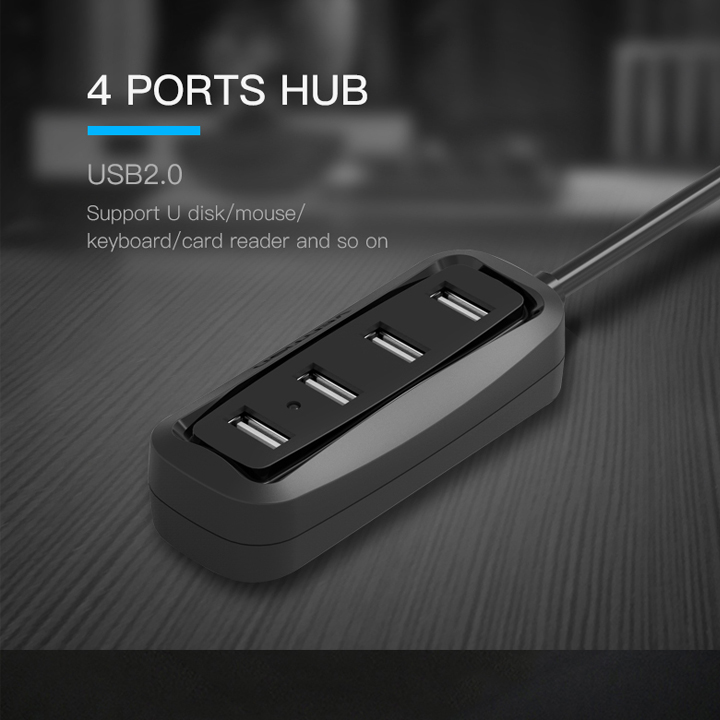 USB Hub - Bộ chia 4 cổng USB 2.0  VENTION dài 0.5M/1M