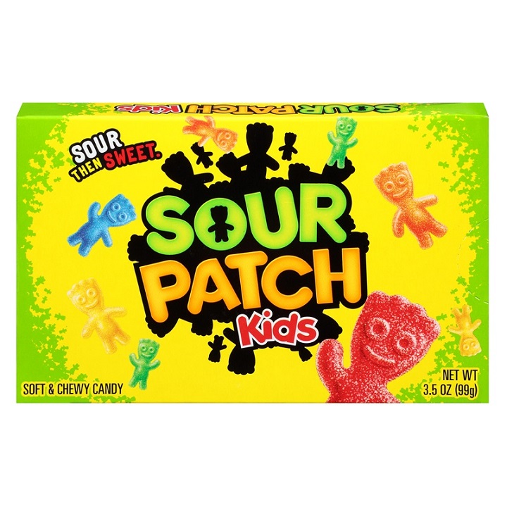 Kẹo dẻo trái cây chua ngọt Sour Patch Kids hộp 99g