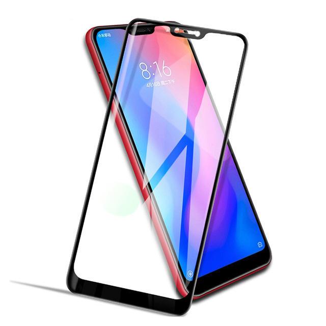 Cường lực full màn Xiaomi Redmi 6 Pro / Mi A2 Lite (Đen)