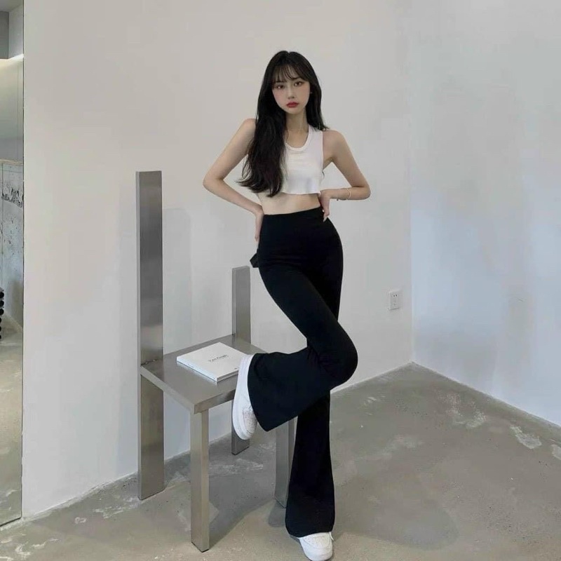 Quần sớ loe tăm giãn gs90