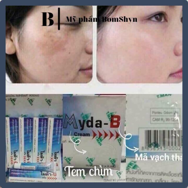 Kem dưỡng da mờ thâm nám mydaB 15gam