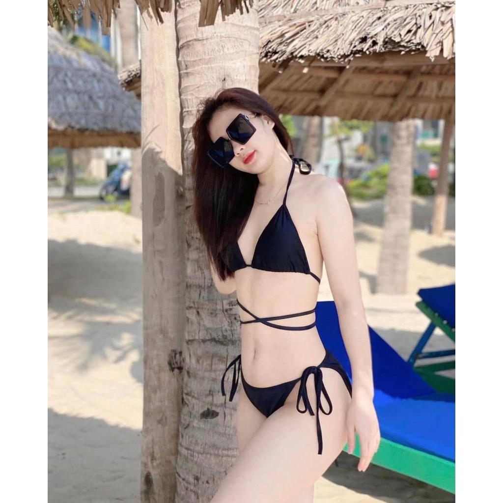 Bikini basic, Đồ bơi 2 mảnh siêu sang chất lượng vải đẹp nhập khẩu