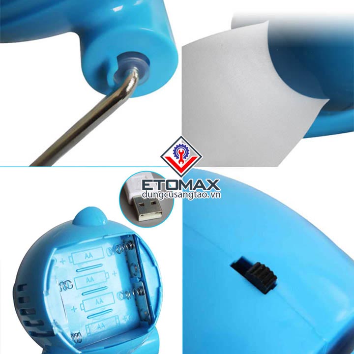 Quạt con cóc mini cắm cổng USB