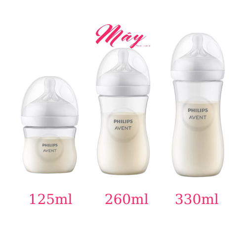 Bình sữa Philips AVENT 125ml - 260ml - 330ml [ Mẫu mới hàng xuất Mỹ , Canada]