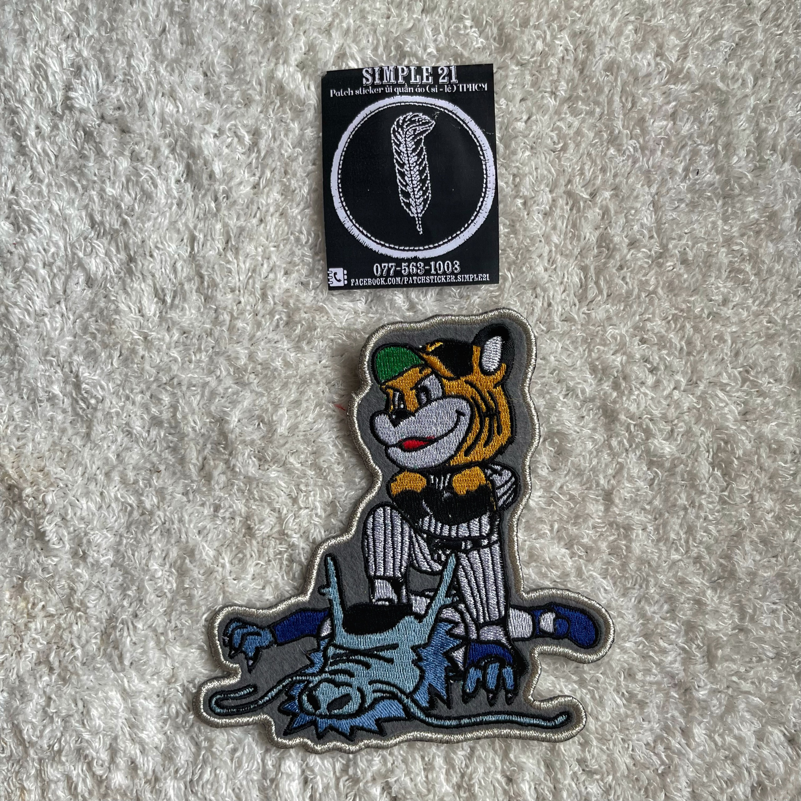Patch sticker ủi quần áo