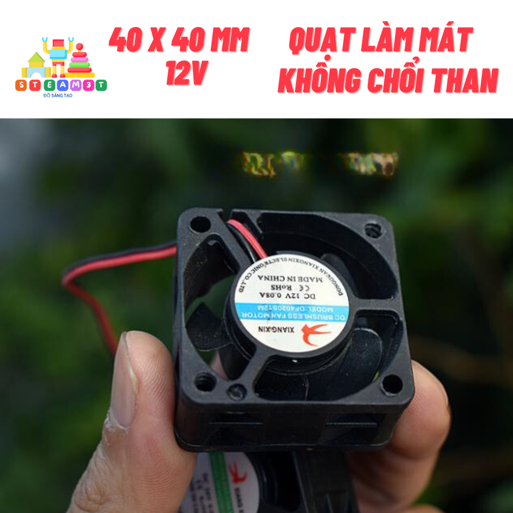 Quạt làm mát mini không chổi than dc 5v 6v 12v 24v đủ cỡ 2cm 3cm 4cm 7cm 8cm 8cm quạt hút