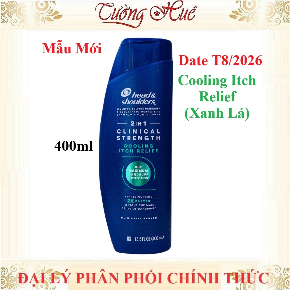 Dầu Gội Ngừa Gàu Mỹ Head & Shoulders Clinical Strength Shampoo (Có Lựa Chọn)