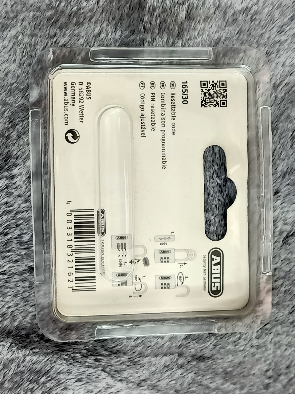 Khóa Số 165 Series ABUS (30mm)