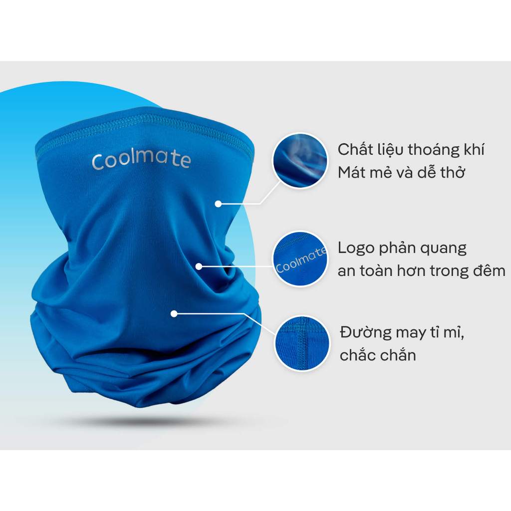 Gaiter mặt nạ đa năng chạy bộ Fast & Free - Coolmate