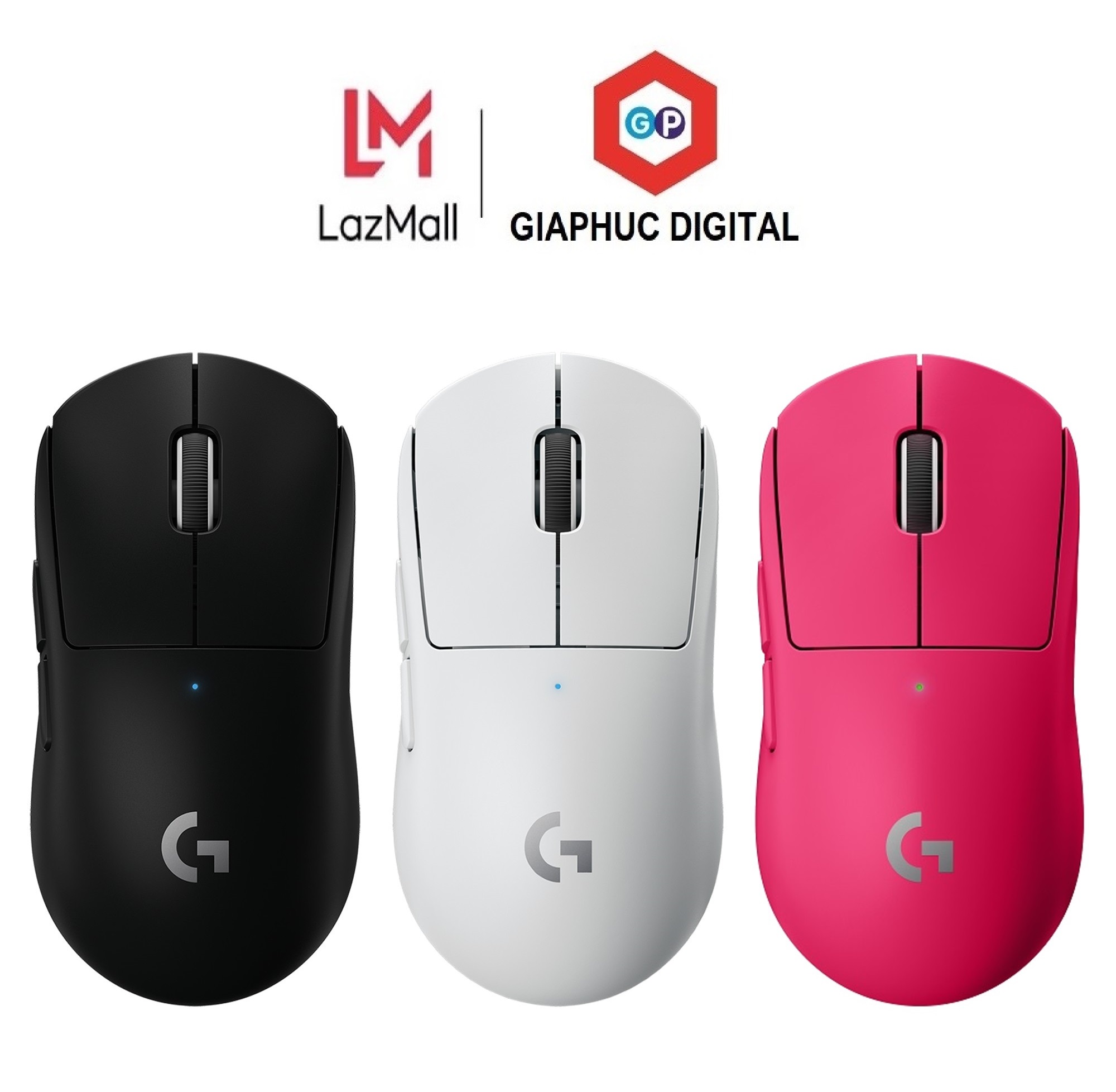 Chuột game không dây Logitech G Pro X Superlight - Siêu nhẹ, cảm biến Hero 25k, 25.6k DPI, Lightspeed, 5 nút lập trình, pin lâu, PC/Laptop