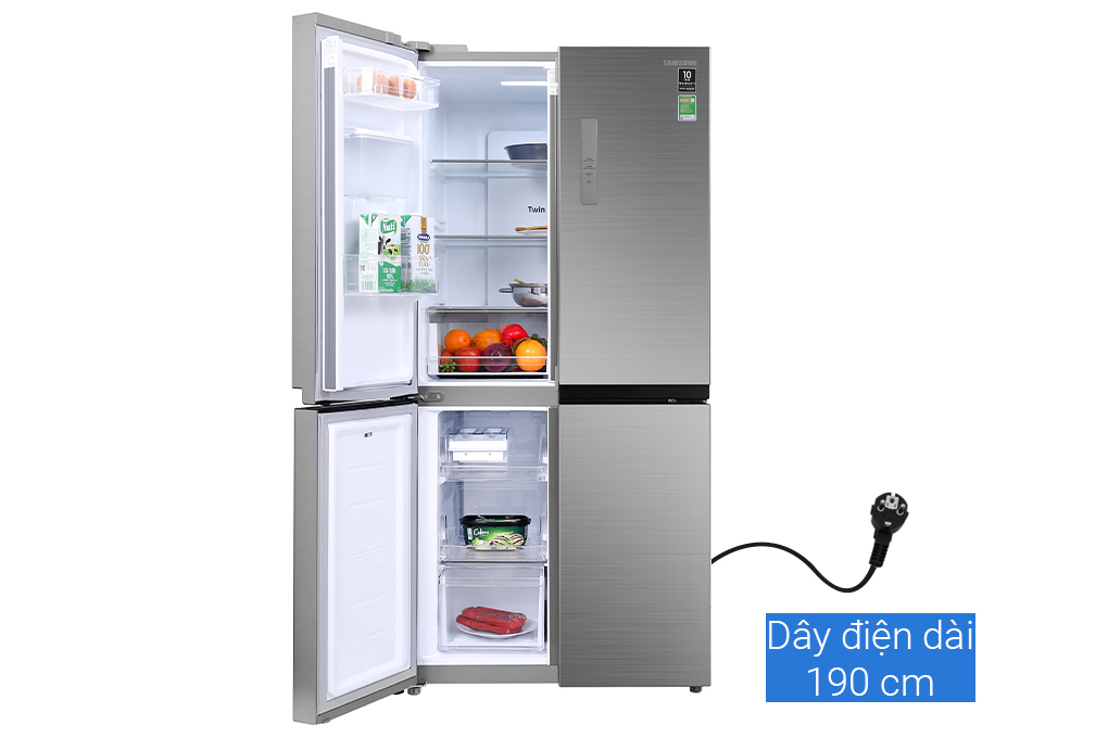 [Chỉ Giao + Lắp Hà Nội] Tủ lạnh Samsung Inverter 488 lít RF48A4010M9/SV