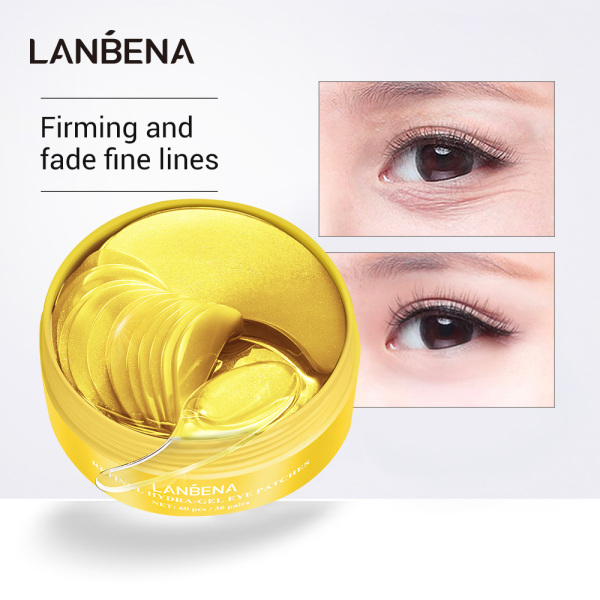 LANBENA Set 60 mặt nạ mắt collagen dưỡng ẩm chống lão hoá chăm sóc da quanh mắt cao cấp