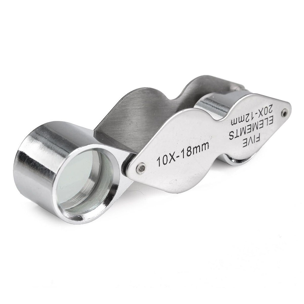 Kính lúp cầm tay mạ chrome triplet 10x và 20x