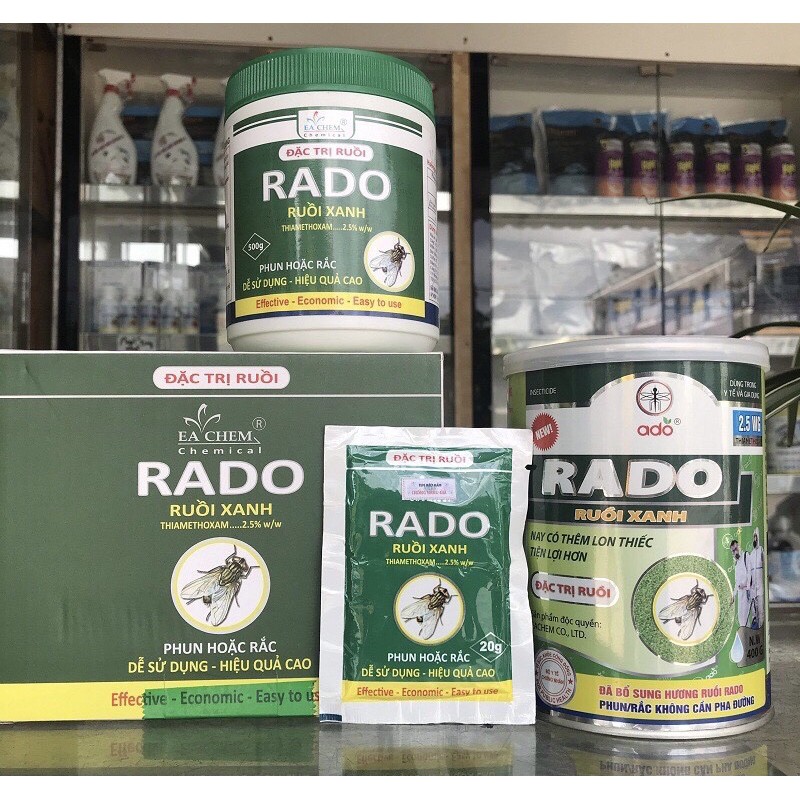 [ Siêu phẩm diệt ruồi RADO - gói 20g ]