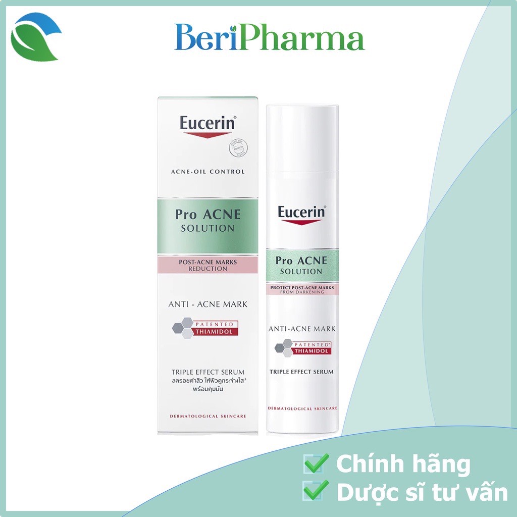 Eucerin Tinh chất giúp giảm thâm mụn Acne-Oil Control Pro Acne Solution Anti-Acne Mark 40ml