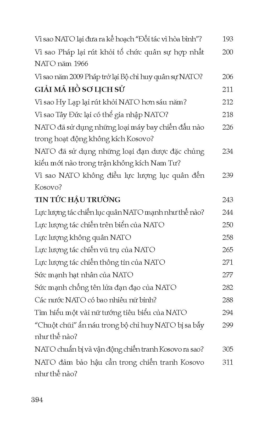 Những bí mật bạn chưa biết - NATO