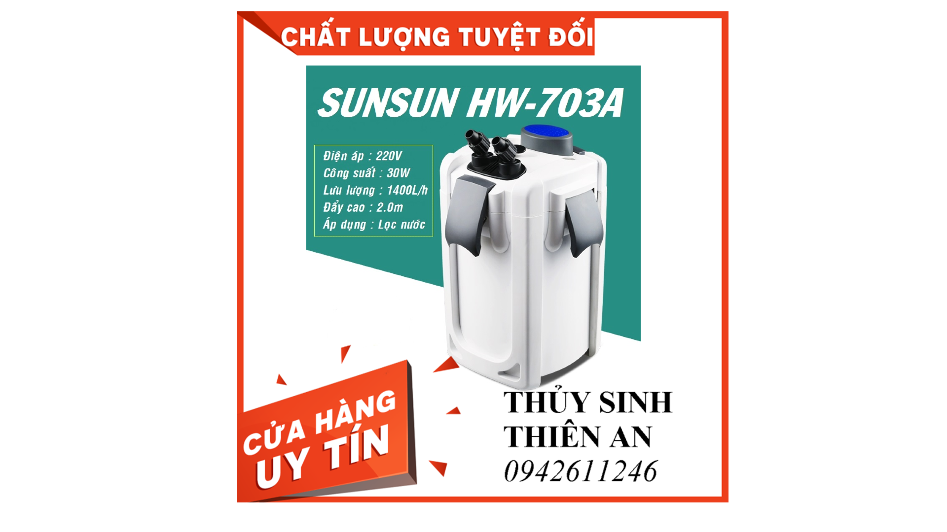 lọc thùng SUNSUN 703A