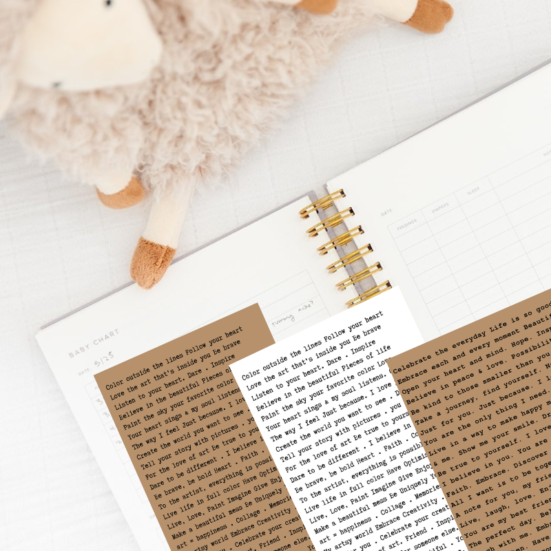 Sticker tiếng anh tự cắt