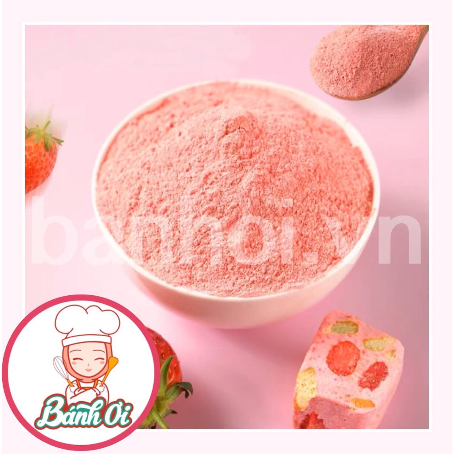 Bột dâu, bột dâu tây