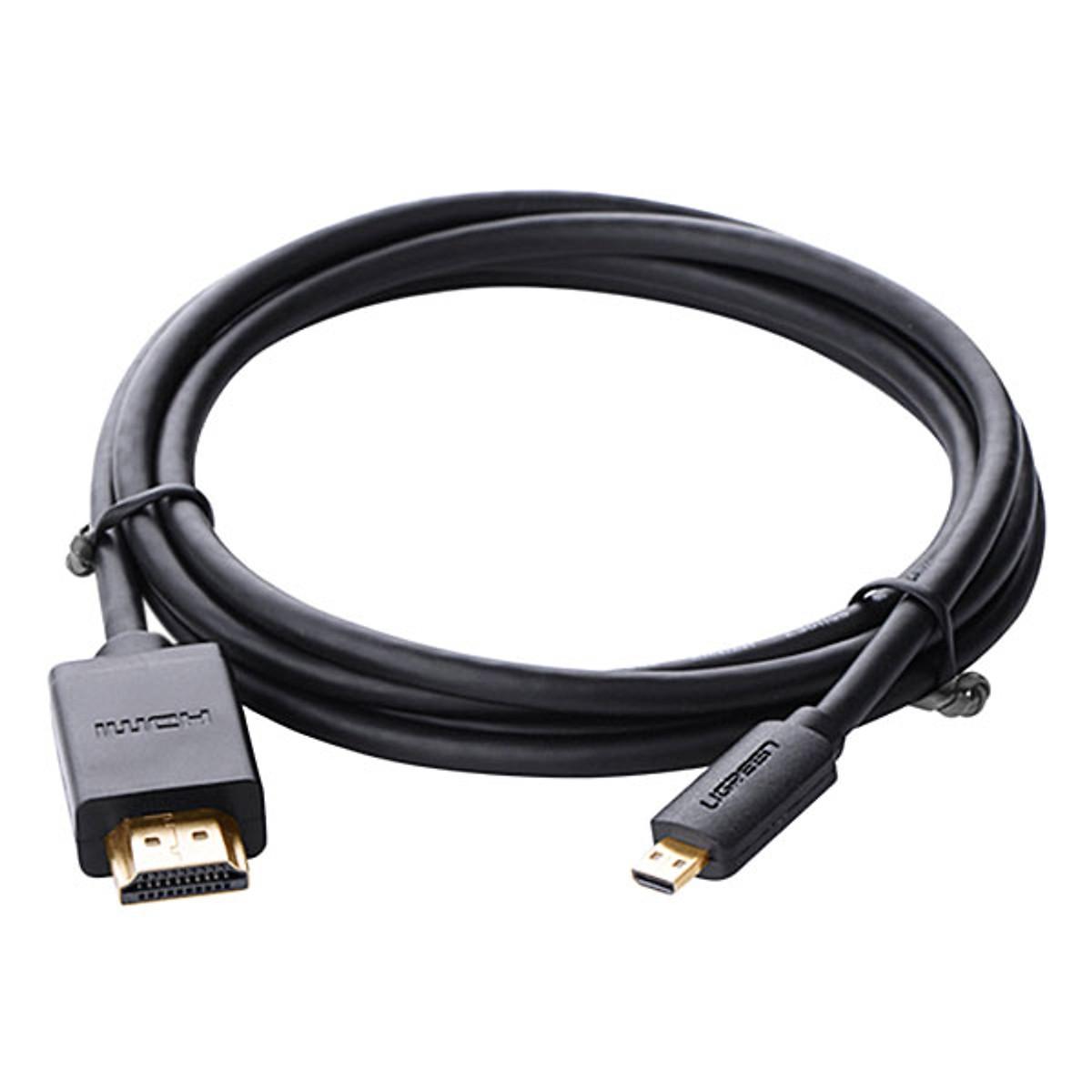 Cáp chuyển đổi tín hiệu micro hdmi sang hdmi ugreen 30102