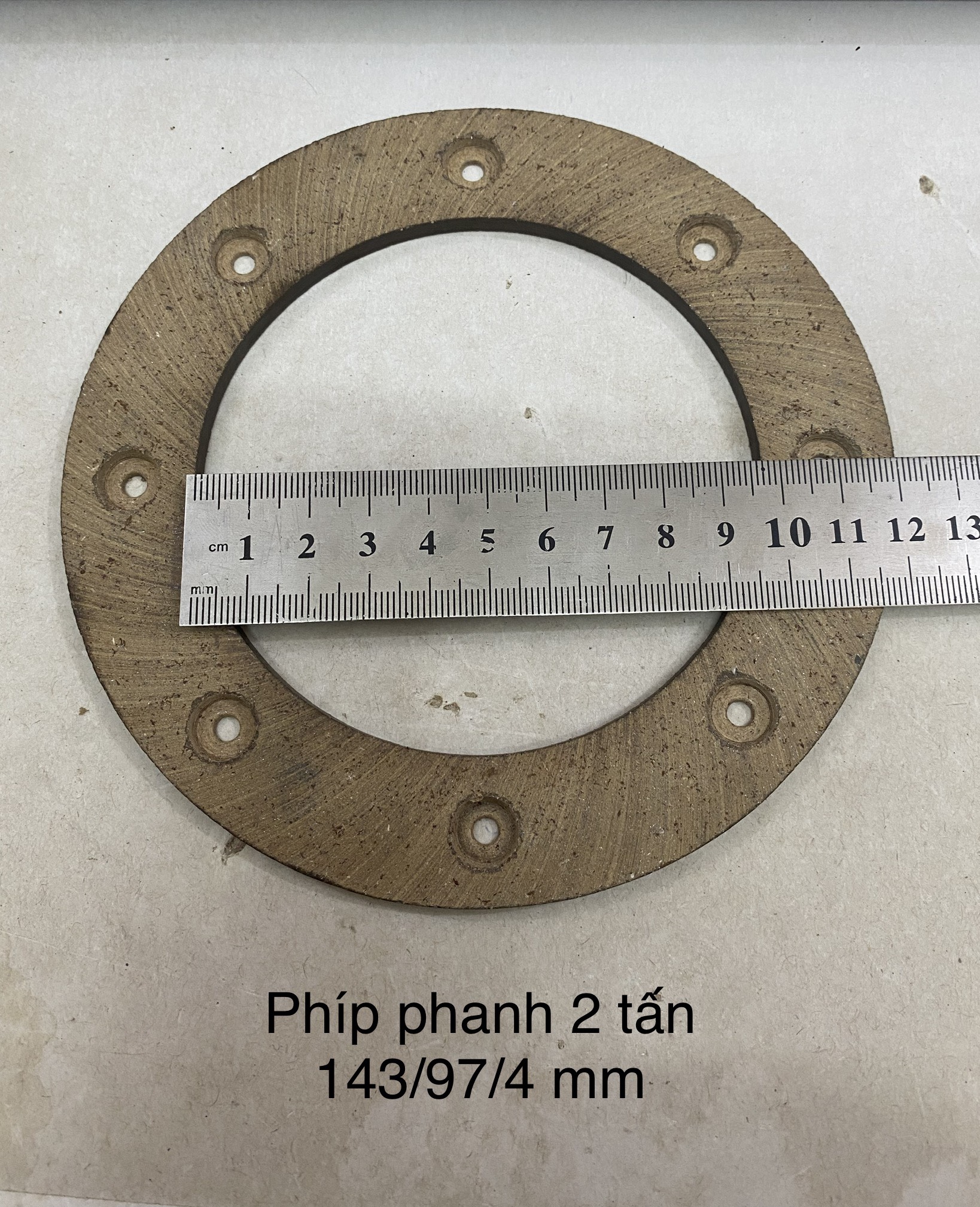 Má Phíp phanh cho pa lăng, cầu trục 2 tấn