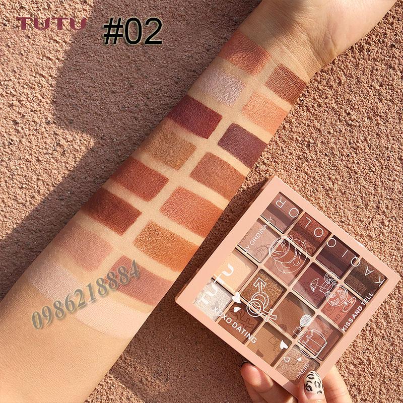 Bảng mắt 16 màu TUTU KAQI COLOR TKC51