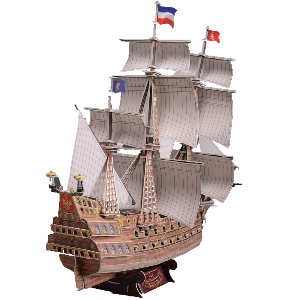BỘ LẮP RÁP MÔ HÌNH 3D- TÀU THE FLYING DUTCHMAN [7+]