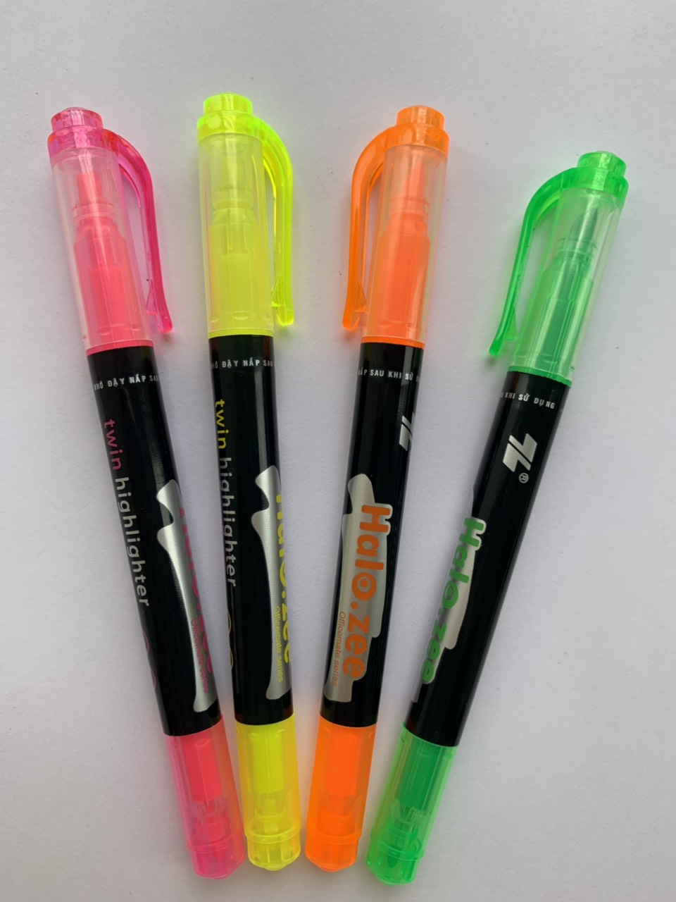 Combo 10 cây Bút dạ quang Thiên Long HL-03 (5 màu xanh dương- xanh lá-hồng-cam-vàng)