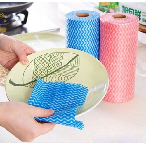 Cuộn khăn lau đa năng 50 miếng