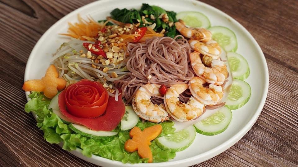Bún gạo lứt đỏ eat clean 0.5kg