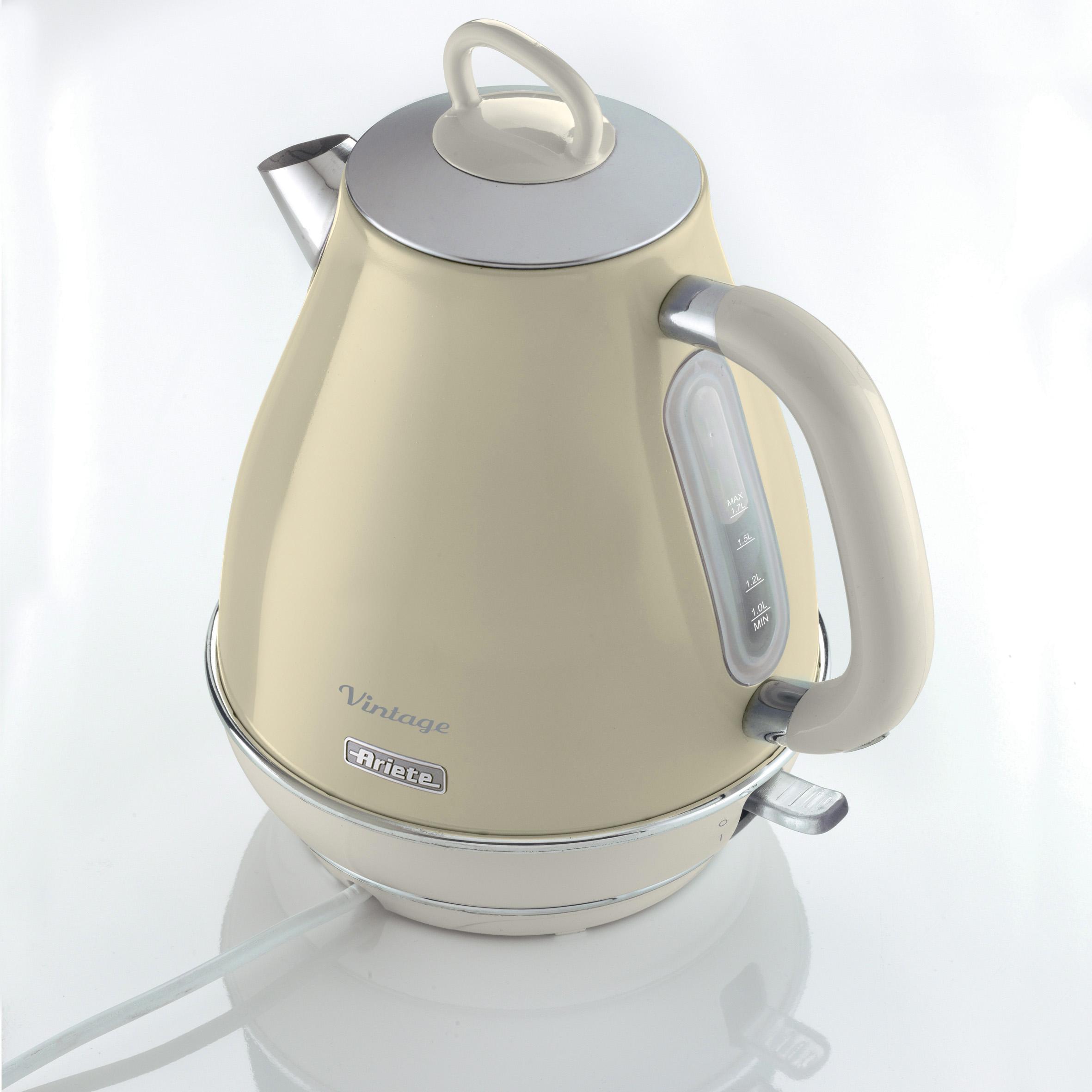 Bình đun siêu tốc 1,7 lít Ariete MOD. 2869/03- Màu Kem