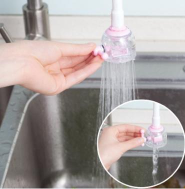 vòi nước rửa chén bát xoay 360 độ tiết kiệm nước (vòi trong suốt)