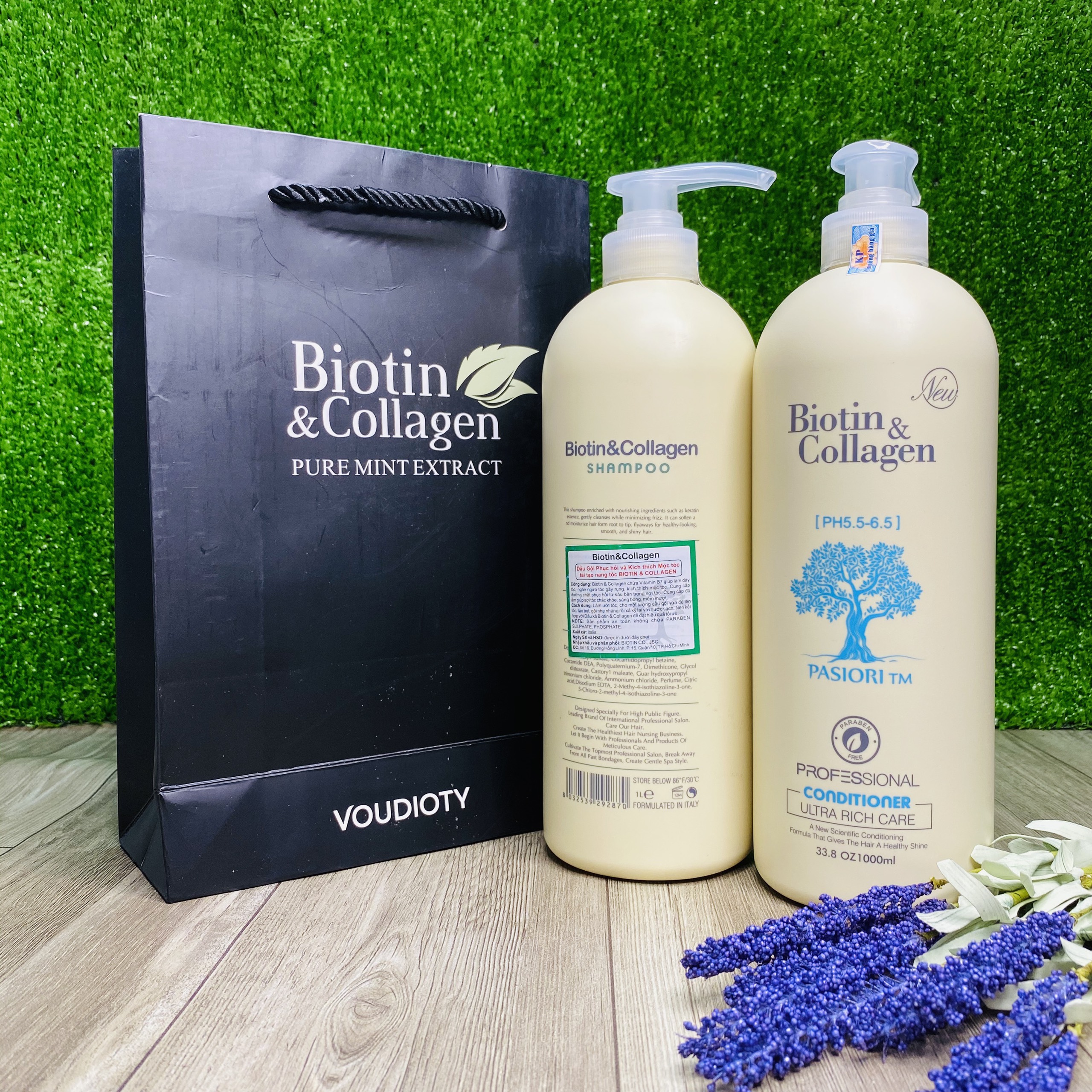 COMBO Dầu Gội - Xả BIOTIN & COLLAGEN