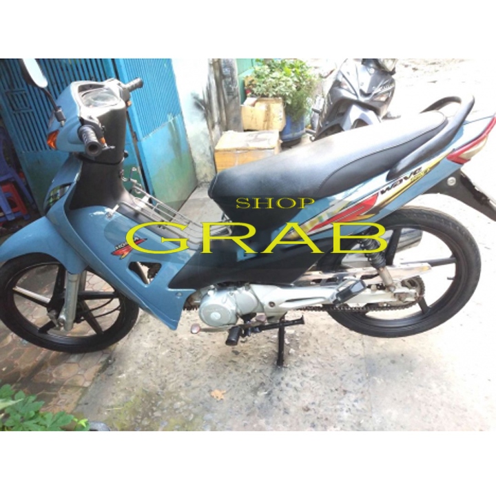 [TẶNG TEM] Bộ dàn áo xe Wave RS - wave alpha  - wave s100 - Nhựa nguyên sinh ABS màu Xi Măng - có TẶNG THÊM BỘ TEM xịn