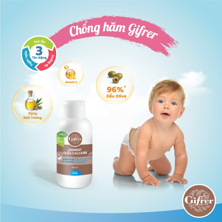 Kem chống hăm Gifrer của Pháp