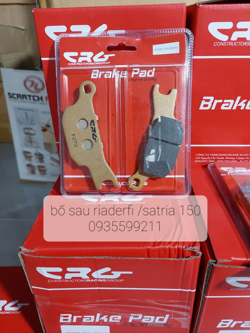 BỐ THẮNG MÁ PHANH ĐĨA CRG SATRIA/RAIDER FI
