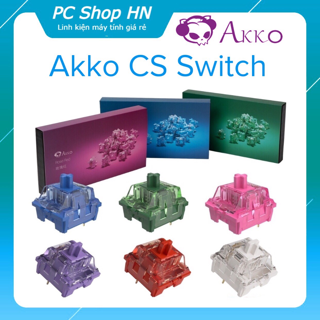 Bộ AKKO CS switch - 45 switch pack