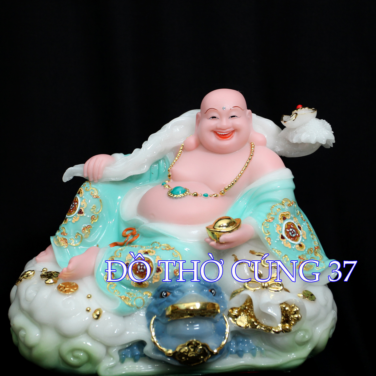 [ CAO 25 CM , NGANG 30 CM ] TƯỢNG PHẬT DI LẠC  [ BỘT ĐÁ + COMPOSITE ]