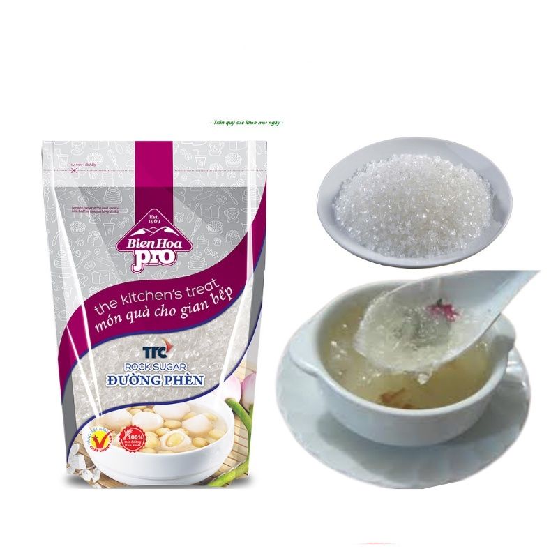 Đường phèn Biên Hòa Pro hạt nhỏ 500g